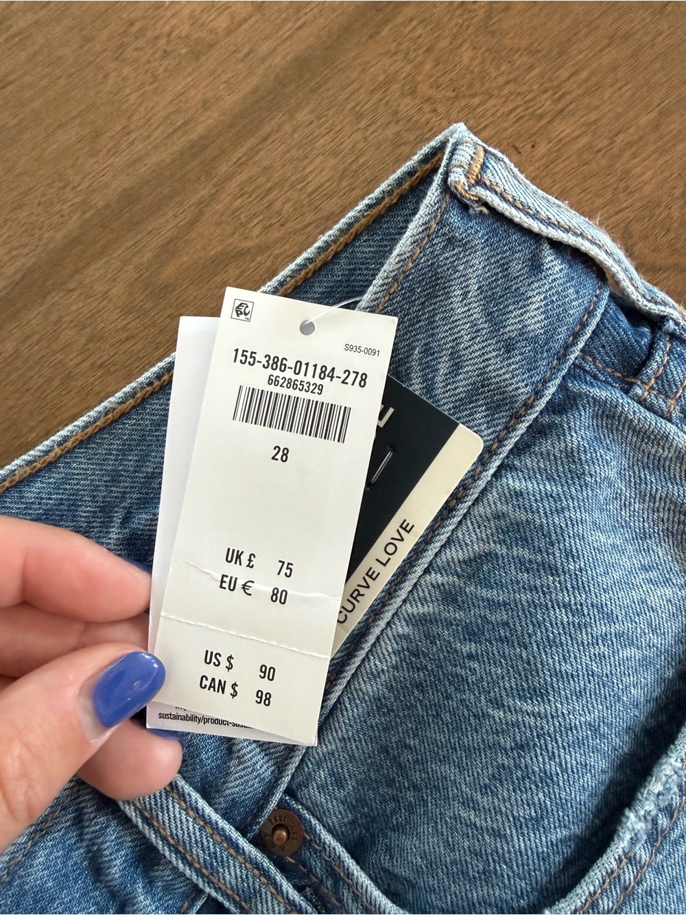 Abercrombie & Fitch “The Ultra Loose” Curve Love Jean - Picture 5 of 6